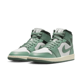 Air Jordan 1 Mid Jade Smoke (W) Angle 2