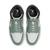 Air Jordan 1 Mid Jade Smoke (W) Angle 1