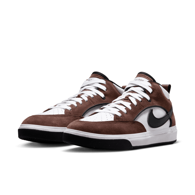 Nike SB React Leo Light Chocolate Angle 2