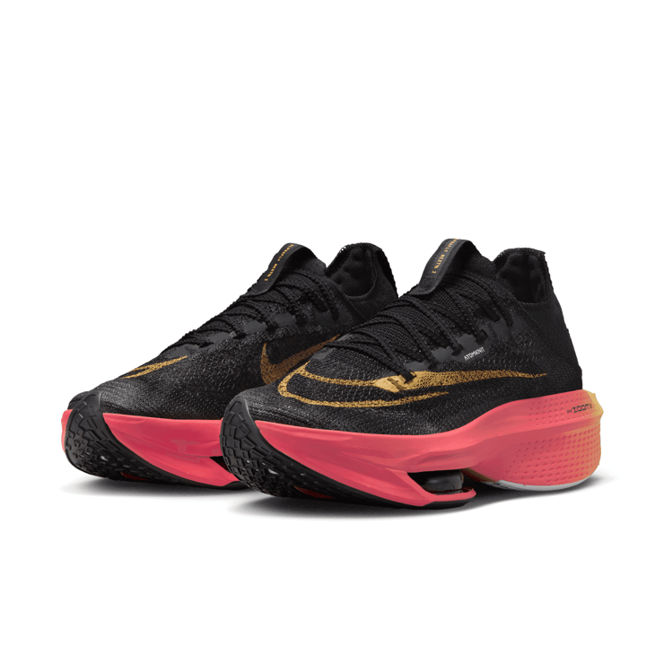 Nike Air Zoom Alphafly Next% 2 Black Sea Coral (Women's) Angle 3