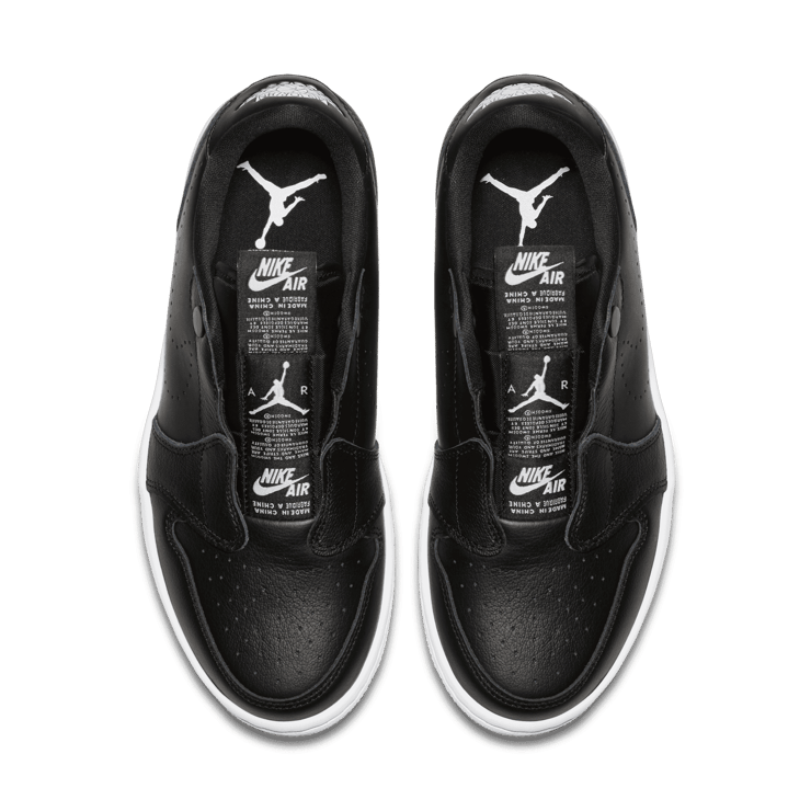 Air Jordan 1 Low Slip Black White (W) Angle 0