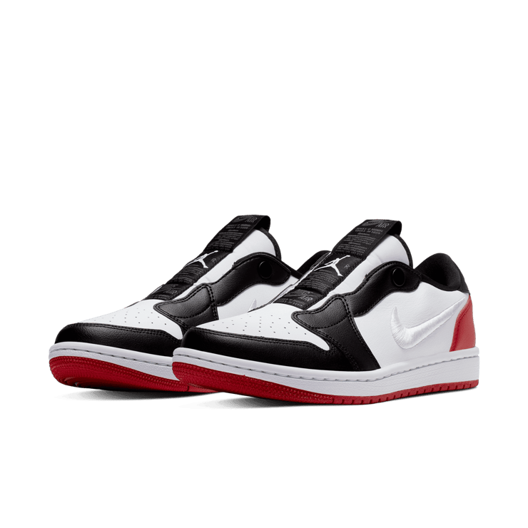 Air Jordan 1 Low Slip Perf Black Toe (W) Angle 2