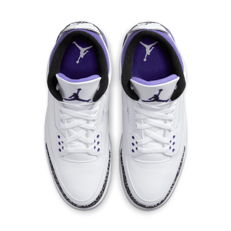 Air Jordan 3 Dark Iris Angle 1