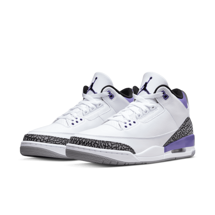 Air Jordan 3 Dark Iris Angle 2