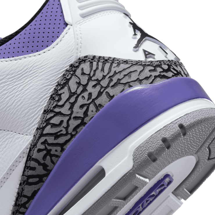 Air Jordan 3 Dark Iris Angle 5