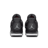 Air Jordan 4 Black Canvas Angle 3
