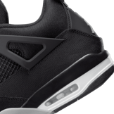 Air Jordan 4 Black Canvas Angle 5
