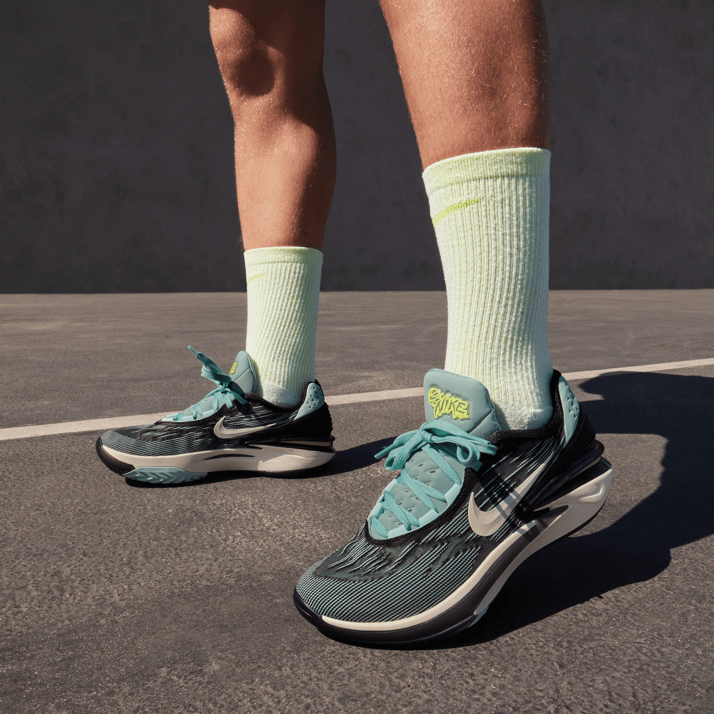 nike zoom gt cut on feet