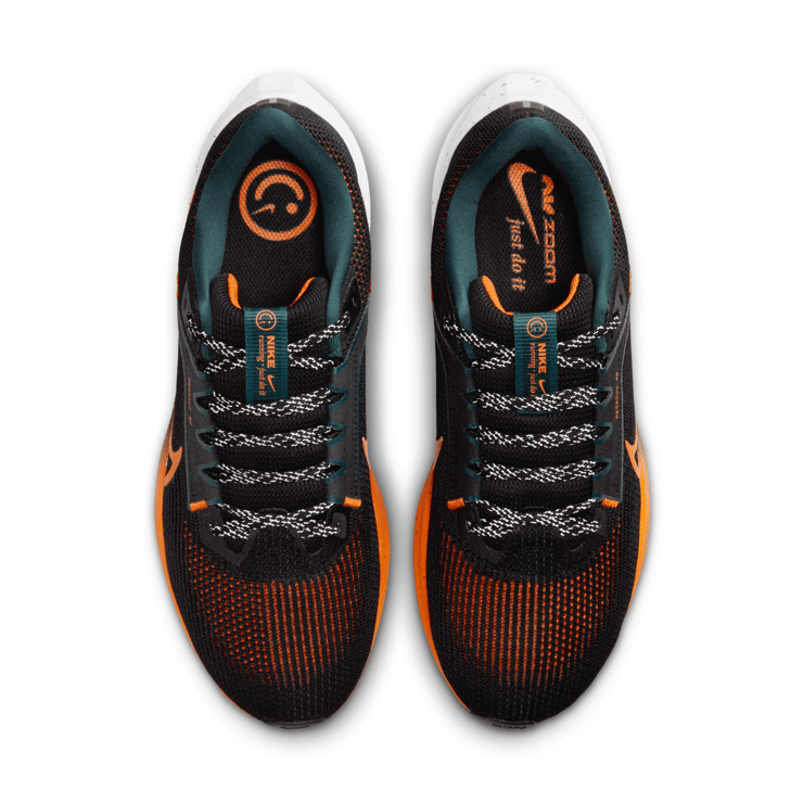 Nike Air Zoom Pegasus 40 'Black Safety Orange' Angle 2