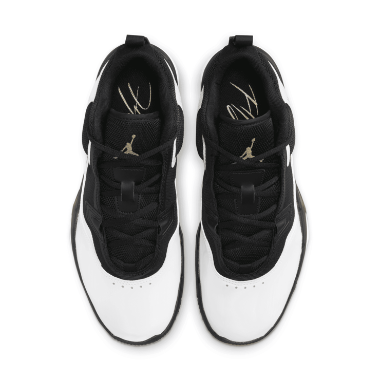 Jordan Stay Loyal 3 'Black White Gold' Angle 2