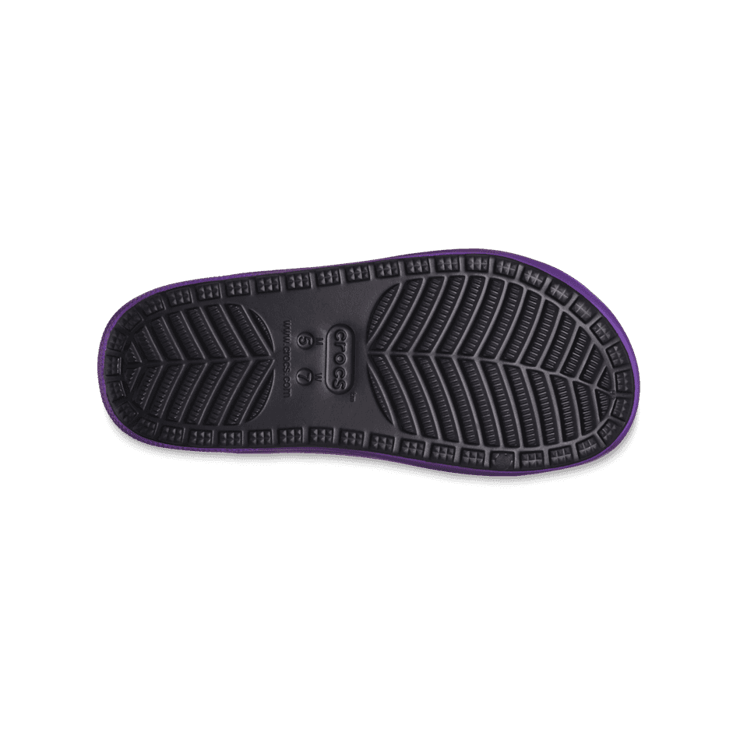 Crocs Cozzzy Sandal McDonald's Grimace Angle 2