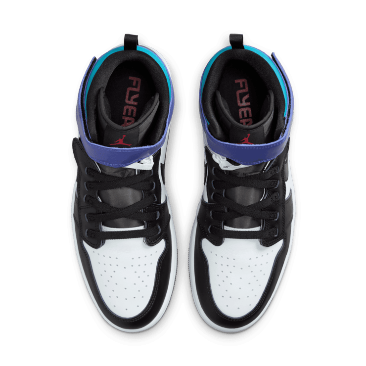 Air Jordan 1 High Flyease Black Toe Grape Angle 1