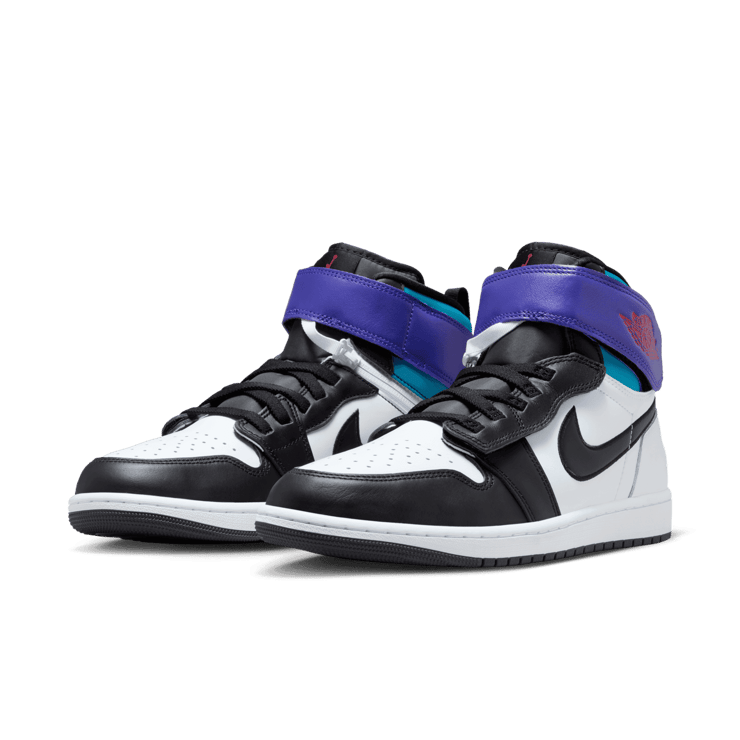 Air Jordan 1 High Flyease Black Toe Grape Angle 2