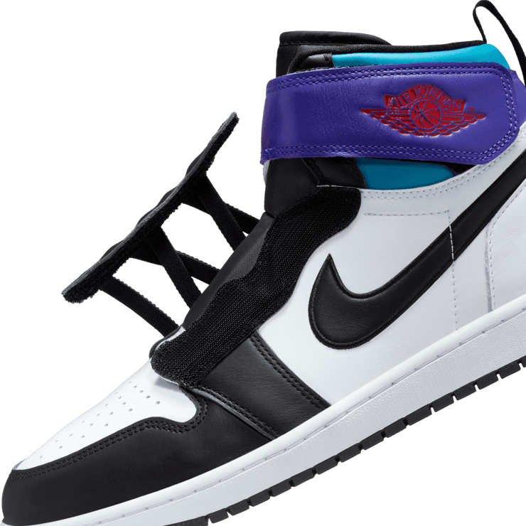 Air Jordan 1 High Flyease Black Toe Grape Angle 6