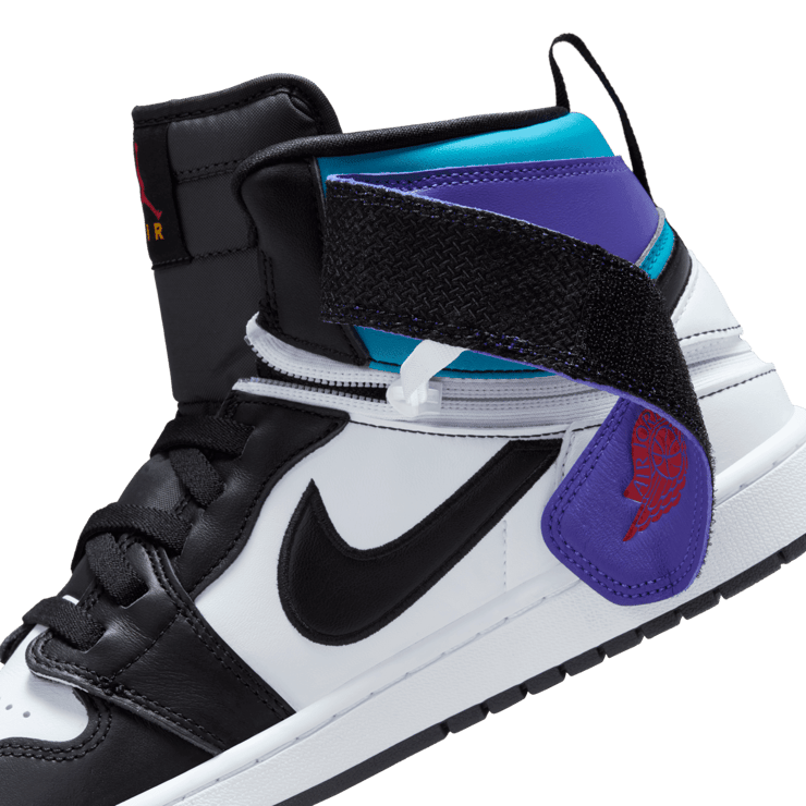 Air Jordan 1 High Flyease Black Toe Grape Angle 8