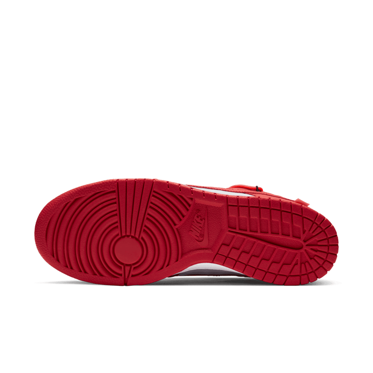 Nike Dunk Low Off-White University Red Angle 0