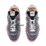 Nike Waffle Racer Off-White Black (W) Angle 1