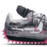 Nike Waffle Racer Off-White Black (W) Angle 10