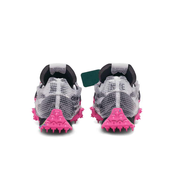 Nike Waffle Racer Off-White Black (W) Angle 3
