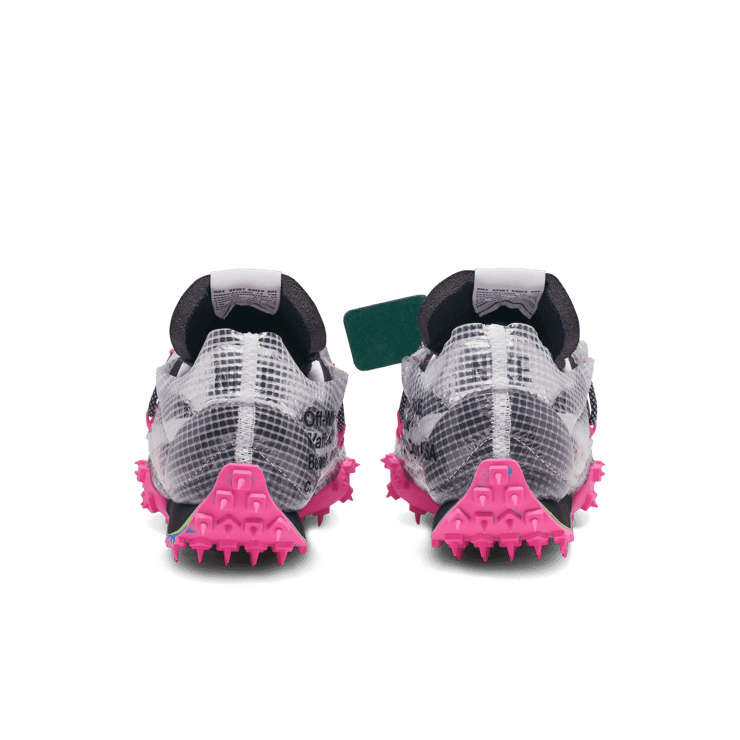 Nike Waffle Racer Off-White Black (W) Angle 3