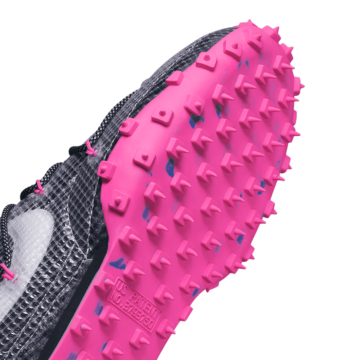 Nike Waffle Racer Off-White Black (W) Angle 4