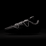 Nike Waffle Racer Off-White Black (W) Angle 6