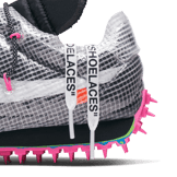 Nike Waffle Racer Off-White Black (W) Angle 9