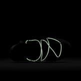 Nike Waffle Racer Off-White Vivid Sky (W) Angle 5