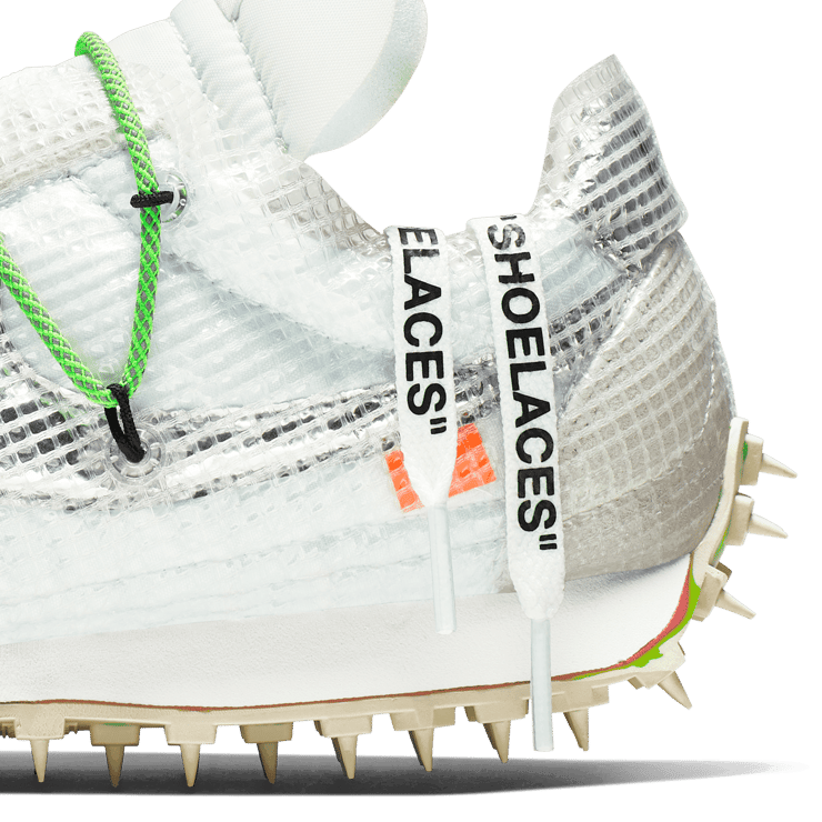 Nike Waffle Racer Off-White White (W) Angle 9
