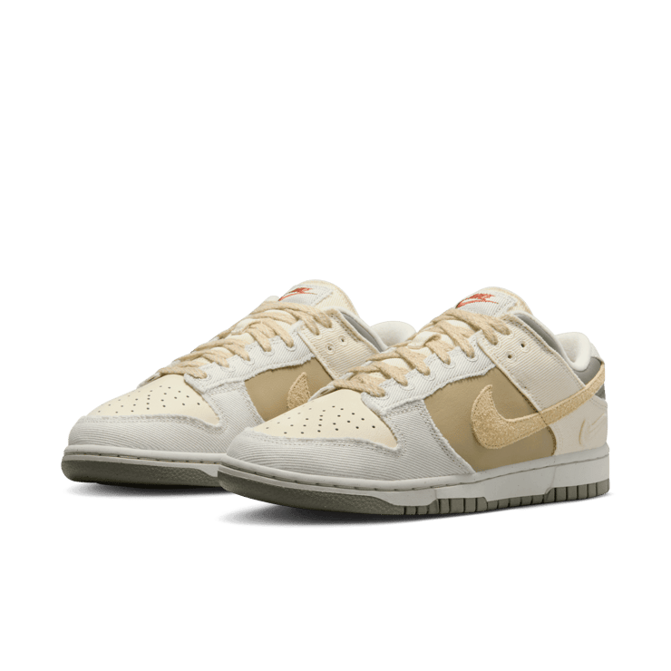 Nike Dunk Low Light Bone Dark Stucco (W) Angle 2