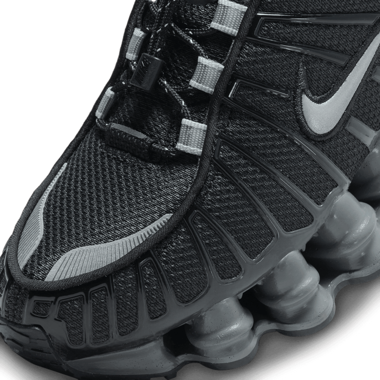 Nike Shox TL Black Iron Grey (W) Angle 4