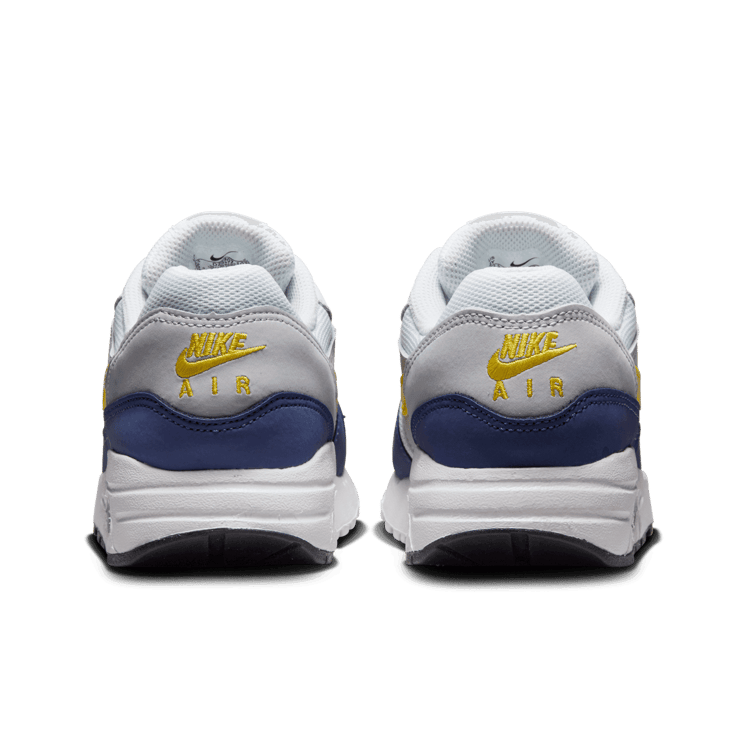 Nike Air Max 1 White Yellow Blue (GS) Angle 3