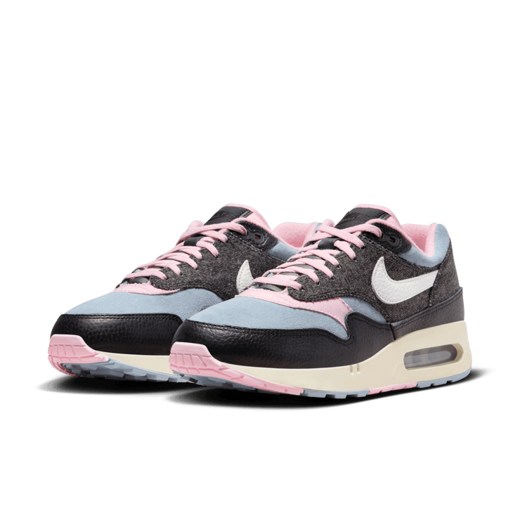 Nike Air Max 1 '86 OG Premium Black Denim Pink Angle 2