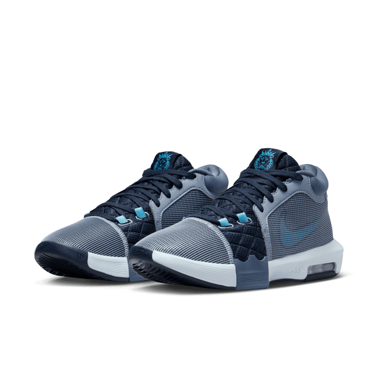 Nike LeBron Witness 8 'Ashen Slate' Angle 2