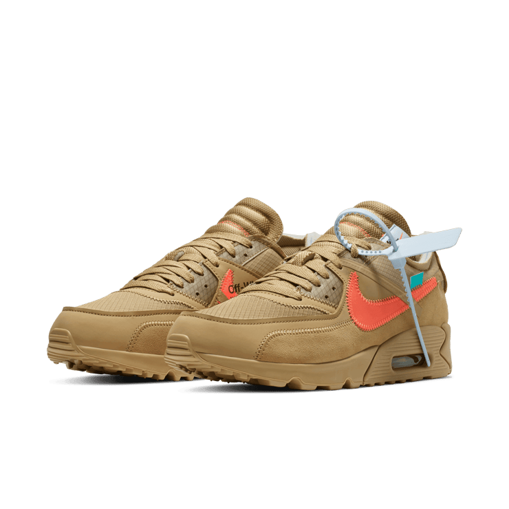 Nike Air Max 90 Off-White Desert Ore Angle 2