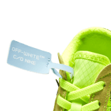 Nike Air Force 1 Low Off-White Volt (I) Angle 1