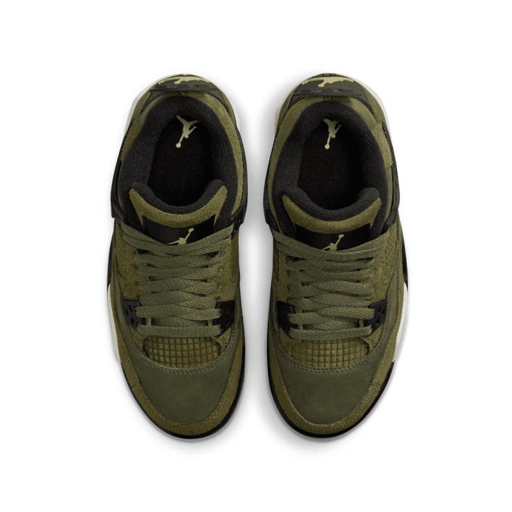 Air Jordan 4 Retro SE Craft Olive (GS) Angle 1