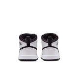 Air Jordan 1 Mid White Black (TD) Angle 3