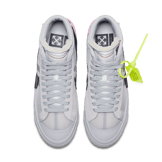 Nike Blazer Mid Off-White Wolf Grey Serena Queen Angle 1