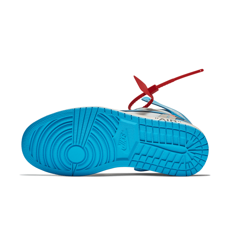 Air Jordan 1 Retro High Off-White University Blue Angle 0