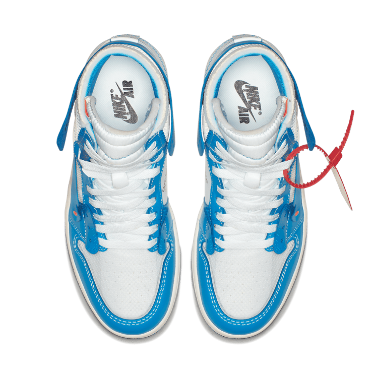 Air Jordan 1 Retro High Off-White University Blue Angle 1
