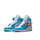 Air Jordan 1 Retro High Off-White University Blue Angle 2
