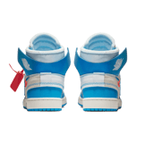 Air Jordan 1 Retro High Off-White University Blue Angle 3