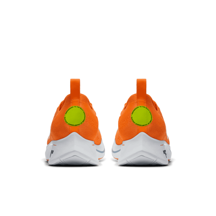 Nike Zoom Fly Mercurial Off-White Total Orange Angle 3