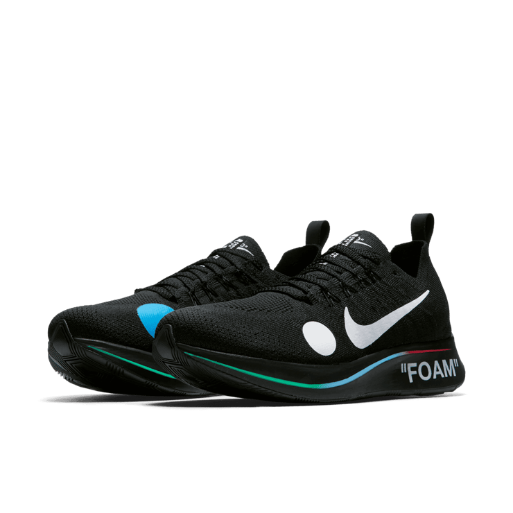 Nike Zoom Fly Mercurial Off-White Black Angle 2