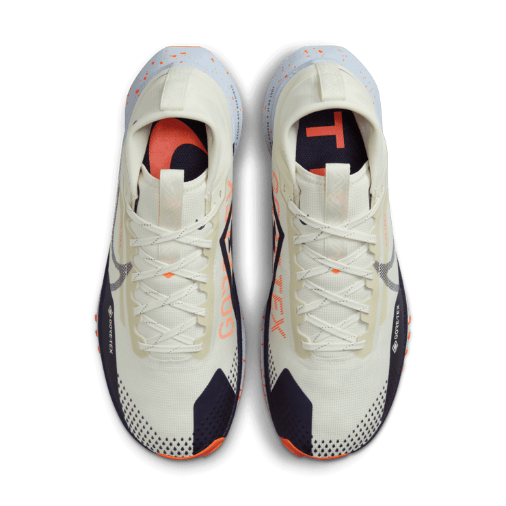 Nike React Pegasus Trail 4 GORE-TEX 'Sea Glass Total Orange' Angle 1