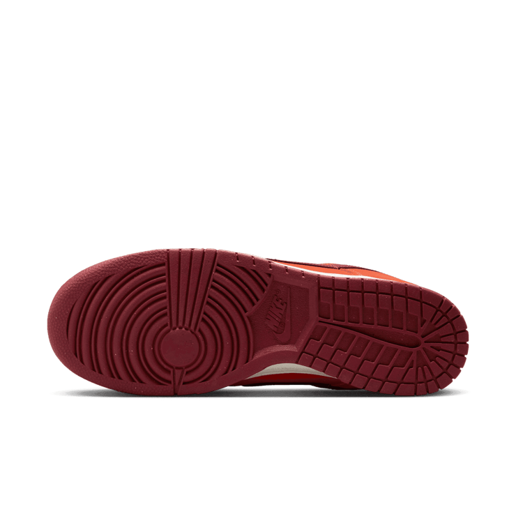 Nike Dunk Low Orange Suede Angle 0