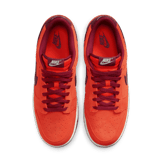 Nike Dunk Low Orange Suede Angle 1