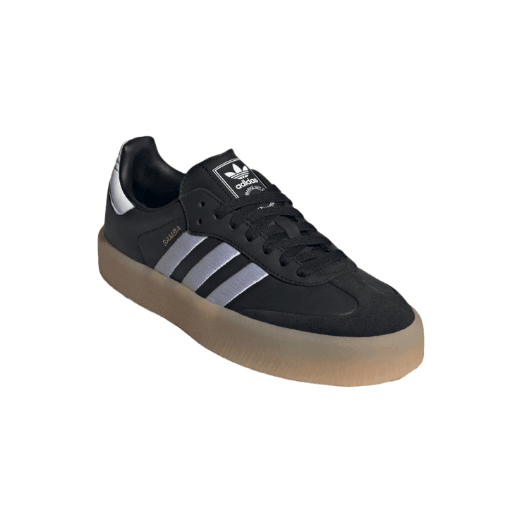 adidas Sambae Black White Gum Angle 2