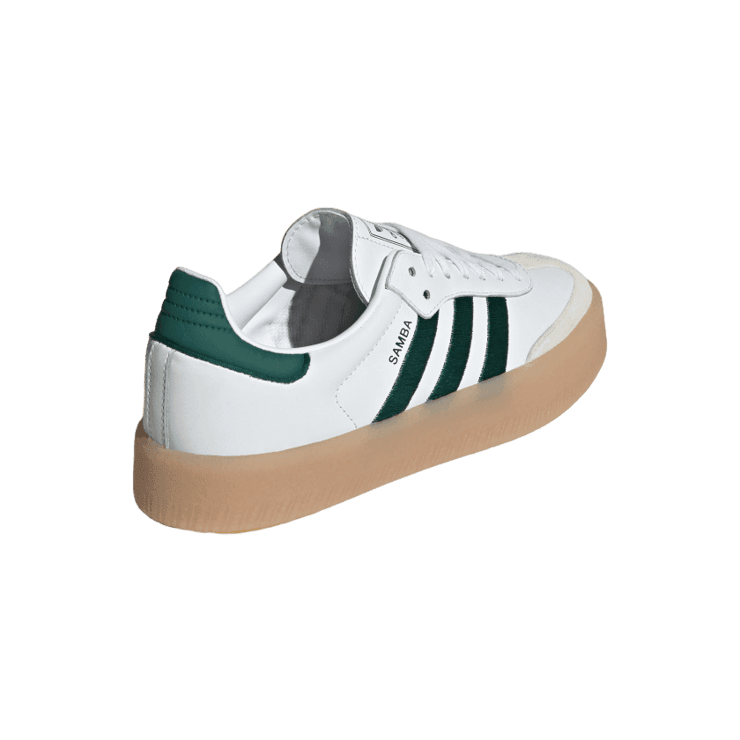 adidas Sambae White Collegiate Green Angle 3